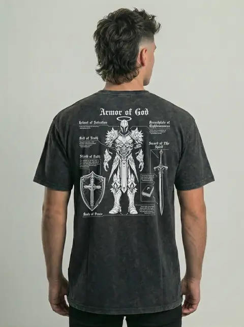 Armor of God Christian T-Shirt - Ephesians 6