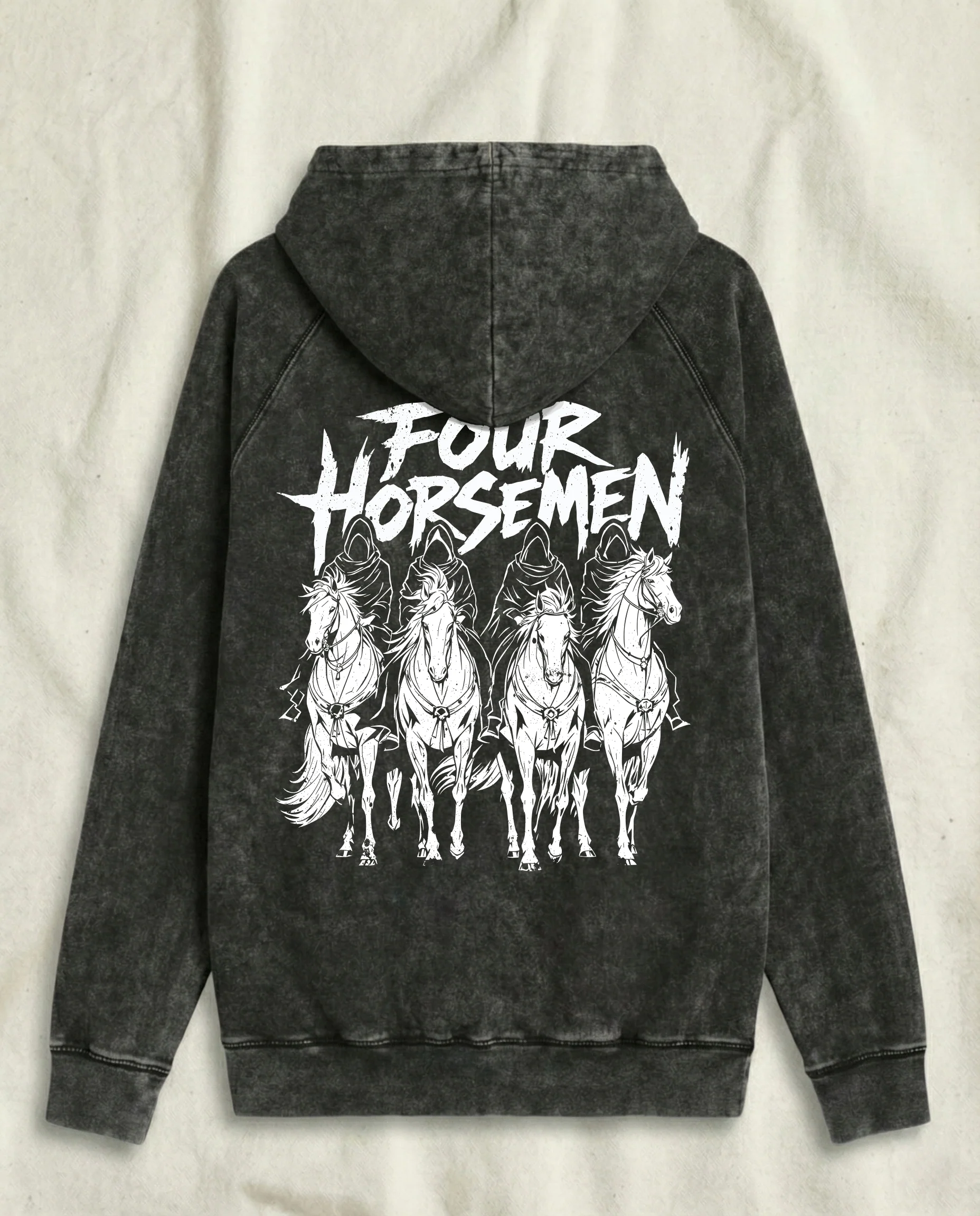 Four Horsemen Hoodie Back Print